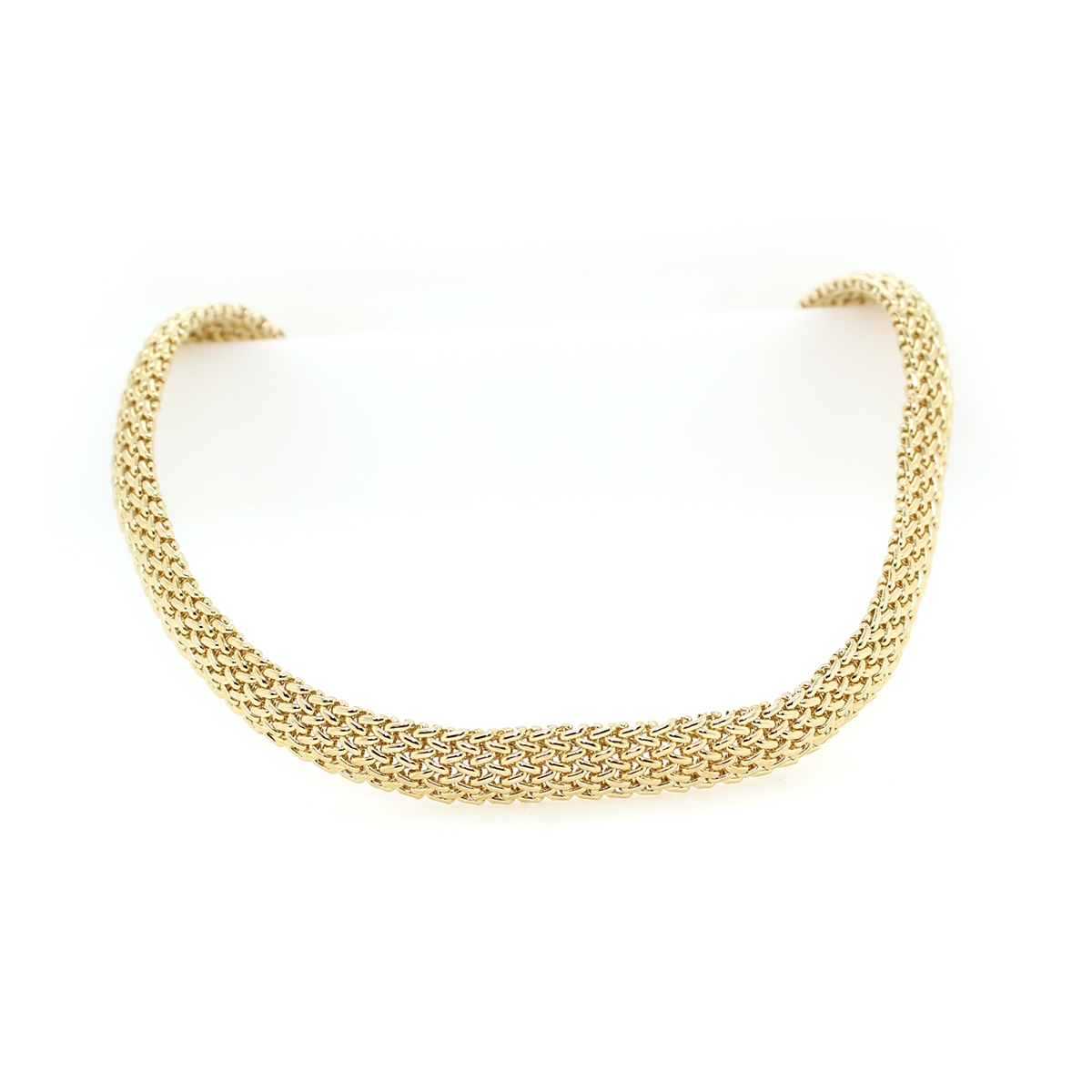 Estate Woven Foxtail Necklace
